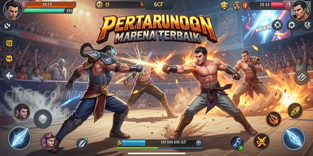 Tampilkan aksi pertarungan seru di 6CF dengan grafik menawan.