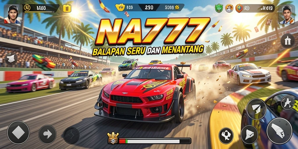 Tampilan grafis menakjubkan pada gameplay NA777 yang penuh aksi.