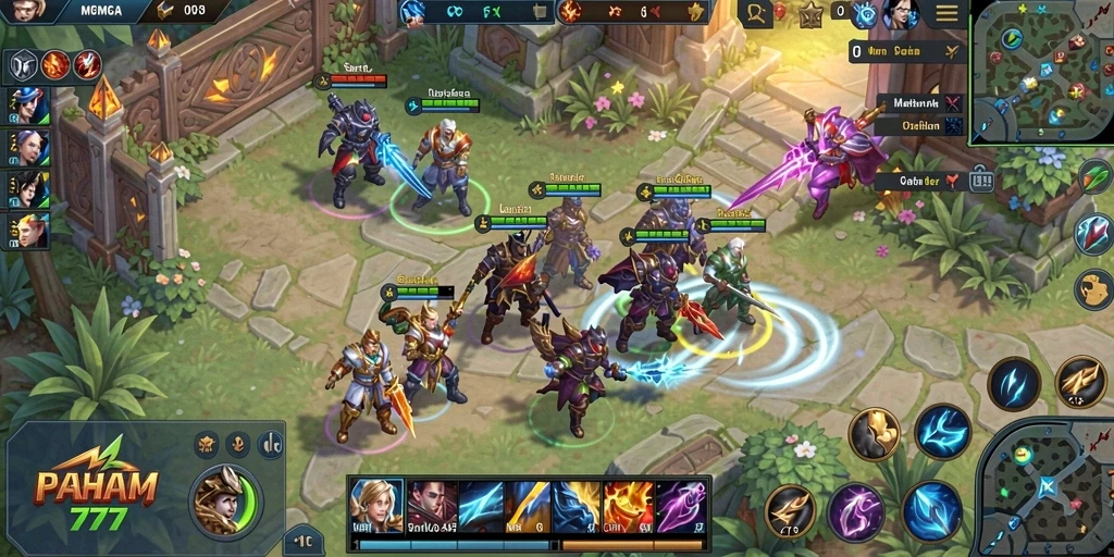 Tampilan menarik dari gameplay PAHAM777 yang penuh aksi.