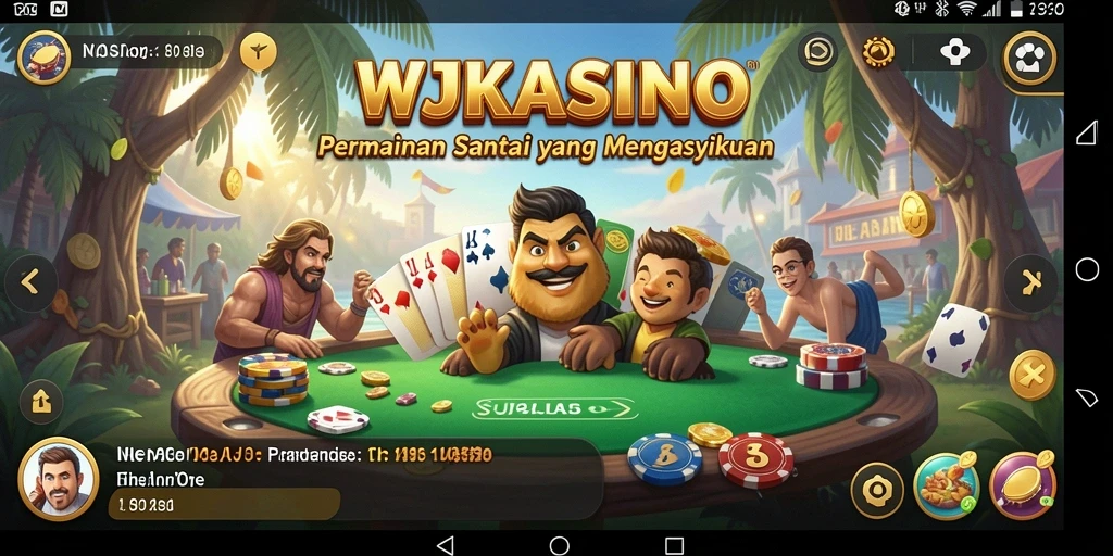 Tangkapan layar gameplay WJKASINO menunjukkan keseruan permainan yang sederhana dan interaktif.
